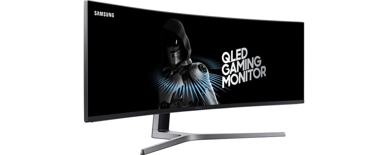 Samsung showcases their CHG90 49-inch 3840×1080 display at Gamescom