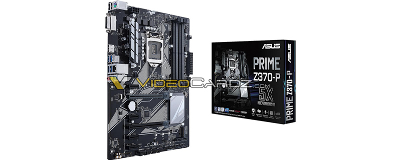 Seven ASUS Z370 motherboard designs have been leaked