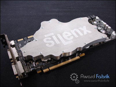 SilenX release waterblock for the Nvidia 8800 Series