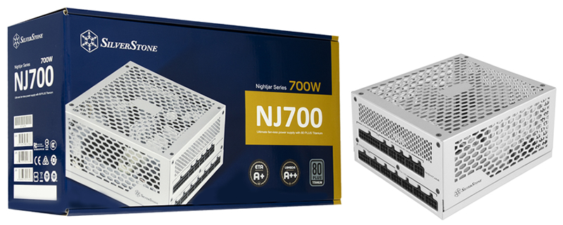 SilverStone reveals their NJ700 80+ Titanium 700W Passive Power Supply