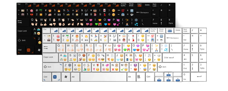 The Emojistar keyboard hits IndieGoGo