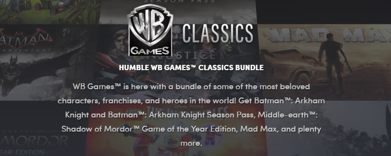 Humble WB Games Bundle 