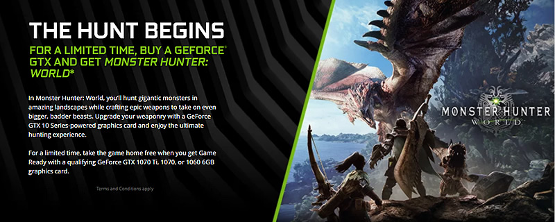 ‘The Hunt Begins’ with Nvidia’s latest Game Bundle
