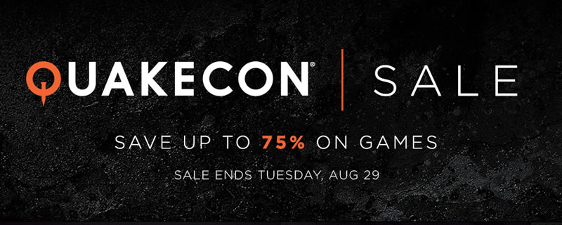 The Steam QUAKECON Sale is now on