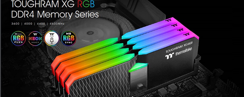Thermaltake Releases TOUGHRAM RGB White Edition DDR4 Memory Kits
