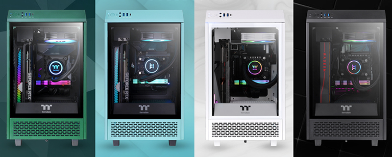 Thermaltake’s Delivers New Colour Options for its The Tower 100 Enclosure