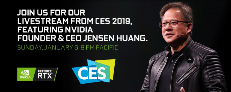 Watch Nvidia’s CES 2019 Keynote Here