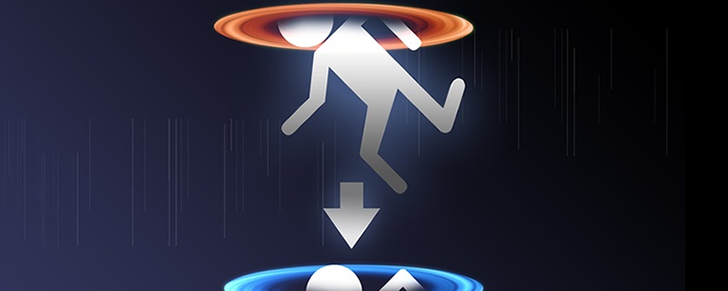 What happens when you get crushed between two portals?