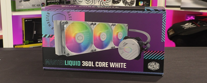 Cooler Master MasterLiquid 360L Core ARGB White and PL360 Flux White Edition CPU Cooler Review