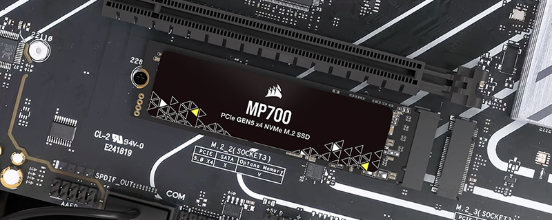 Corsair’s MP700 PCIe 5.0 SSD is now available in the UK through Scan