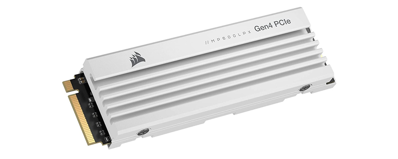 Corsair’s White MP600 PRO LPX SSD has been revealed, and it looks incredible