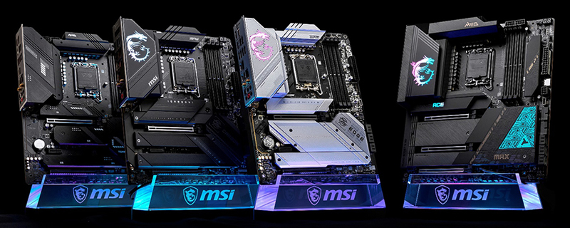 MSI showcases their Z790 MAX and B650 Project Zero motherboards at Computex