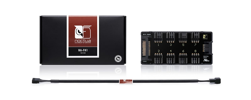 Noctua launches their NA-FH1 8-channel PWM fan controller