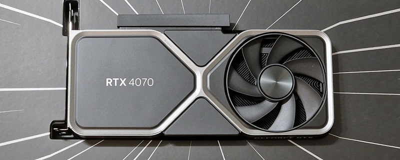 Nvidia’s RTX 4070 Founders Edition has been pictured