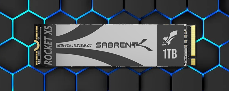 Sabrent targets 14,000 MB/s speeds with their Rocket X5 PCIe 5.0 SSD