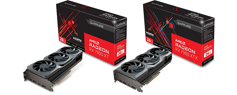 Sapphire’s Reference Radeon RX 7900 XT/XTX processors appear on Amazon US