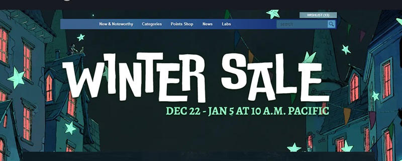 Steam’s Winter Sale has started